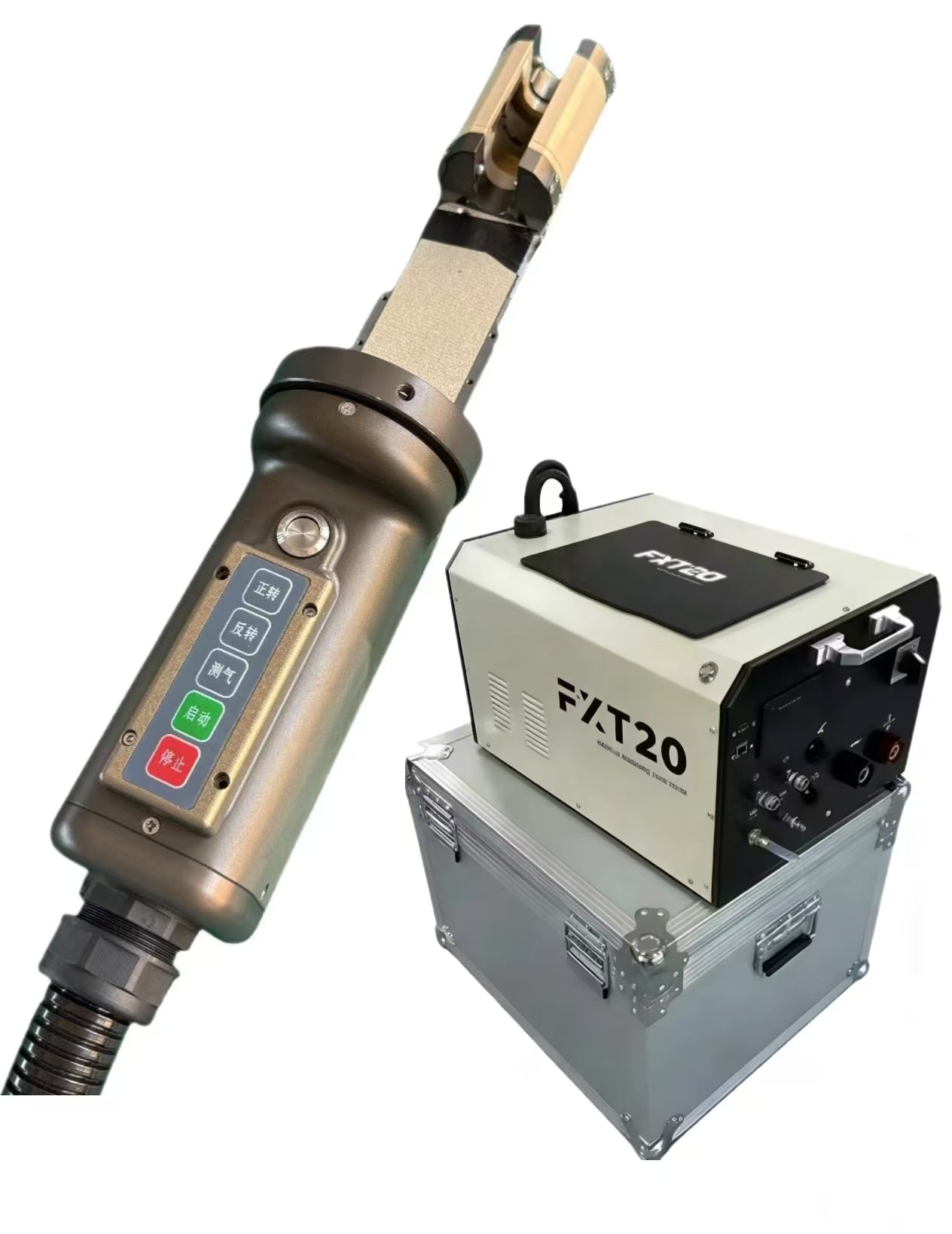 FXT20 Pro U-Bend Tube Welding Machine with C12/C16/C20/C25 Welding Heads for Heat Exchanger  Data Center Cooling