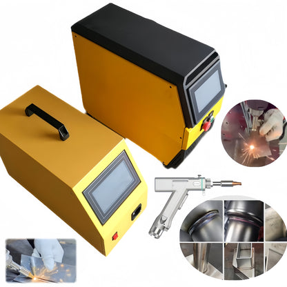 Laser Welder Handheld Fiber Welding Machine  4 in 1  Air Cooling Cutting Weld Seam Cleaning with Auto Wire Feeder for Metal Stainless Steel Aluminum Copper