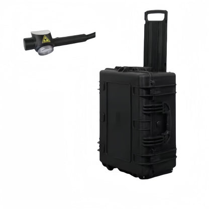 Laser Rust Remover Suitcase 200W Pulse  Laser Cleaner Portable Fiber Cleaning Machine  for Metal Rust, Stains,Plating and Oil Remove
