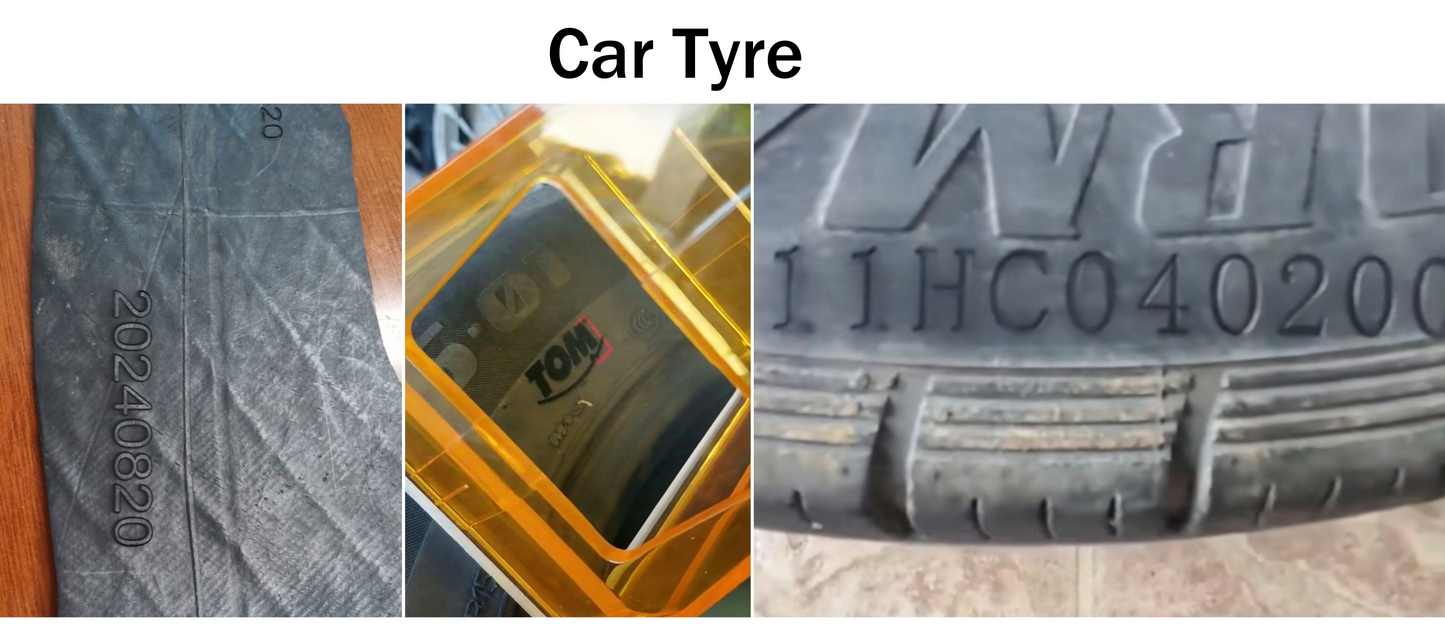 Handheld Fiber Laser Marking Machine 20W/30W/50W Laser Engraving Machine 110V/220V Portable Fiber Marker for all Metal and some non-metal for Individual Shop/Factory/Home. Working area of 100 * 100mm