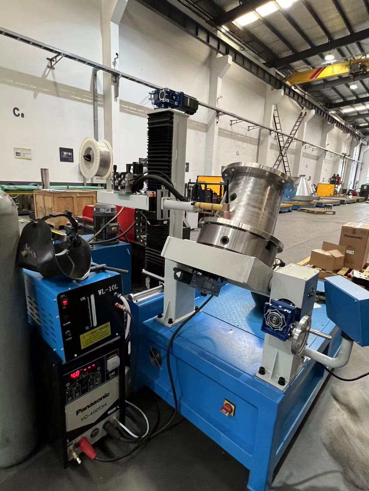 Automatic Turntable Ring Seam Welder Positioner Mechanical Rotary Holder Table for Convenient Table Rotation