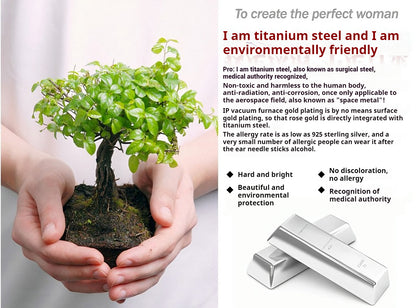 100 Pcs Stainless Steel Round Pendant Blank Round Brand Titanium Steel Brand Dog Brand Metal Pendant Vacuum Plating Gold Medal