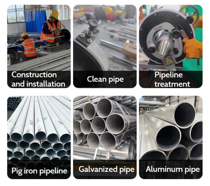 Multi-function Planetary Pipe Cutting Machine Pipe Cutter High Cutting Speed Stainless Steel Pipe Cutting Machine