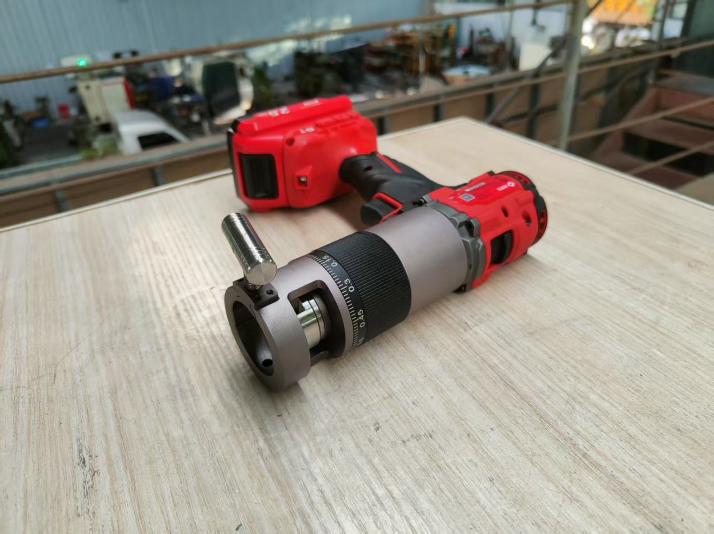 High Precision Clean Pipe Machine Multi-function Handheld Sanitary Smooth Cut Clean Pipe Levelling Machine