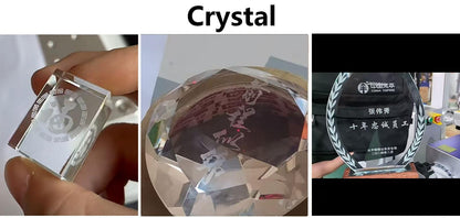 UV Laser Engraver 3W/5W Dual Red Dot Locator Laser Marking Machine for Jewelry,Sliver,Gold,Tumblers, Scan Area with 100,000 Hour Lifespan EzCad Included