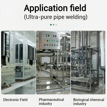 High Precision Clean Pipe Machine Multi-function Handheld Sanitary Smooth Cut Clean Pipe Levelling Machine