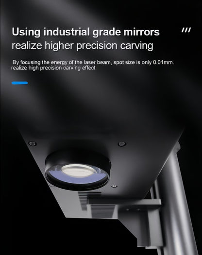 Máquina de marcado láser de fibra Hualong de 8,5 kg, 4K, HD, color para metal, plástico, cuero, madera pintada, grabado láser, soldador láser