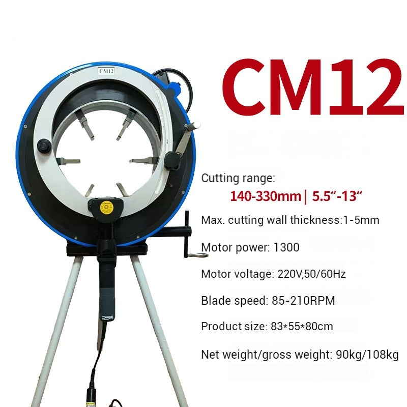 Multi-function Planetary Pipe Cutting Machine Pipe Cutter High Cutting Speed Stainless Steel Pipe Cutting Machine