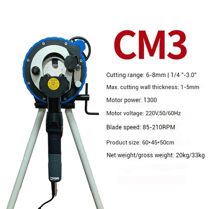 Multi-function Planetary Pipe Cutting Machine Pipe Cutter High Cutting Speed Stainless Steel Pipe Cutting Machine