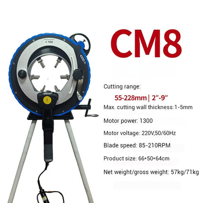 Multi-function Planetary Pipe Cutting Machine Pipe Cutter High Cutting Speed Stainless Steel Pipe Cutting Machine