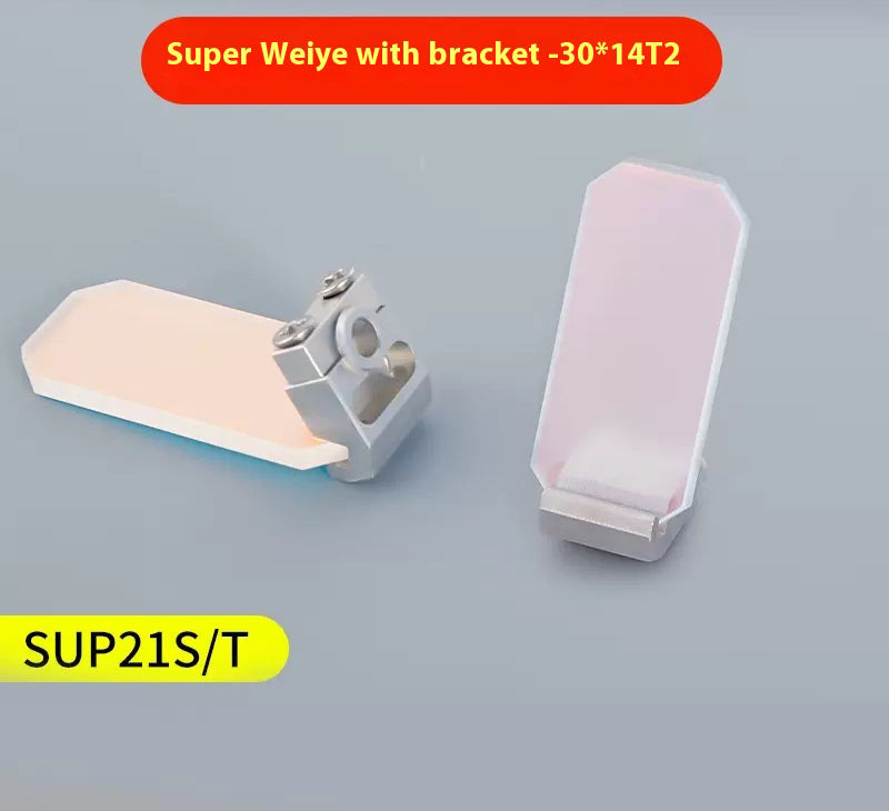Laser Welding Head Reflector lens 30x14x2mm for SUP21S/T Fiber laser Welder Machine Handheld Reflective Lens Welder with Holder (30*14*2mm 21S)