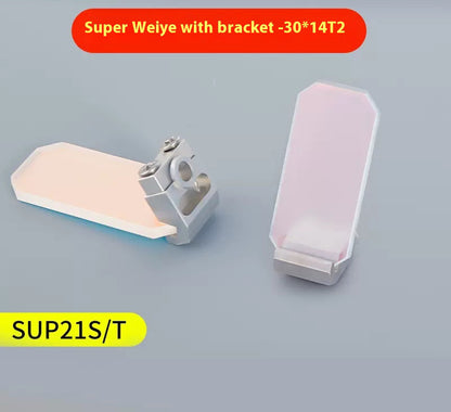 Laser Welding Head Reflector lens 30x14x2mm for SUP21S/T Fiber laser Welder Machine Handheld Reflective Lens Welder with Holder (30*14*2mm 21S)