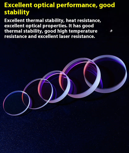 Fiber Protective Lens D18*2 0-3kw for 1064nm Fiber Engraver Laser Machine Spare Parts Laser Lens for SUP 23T welding gun