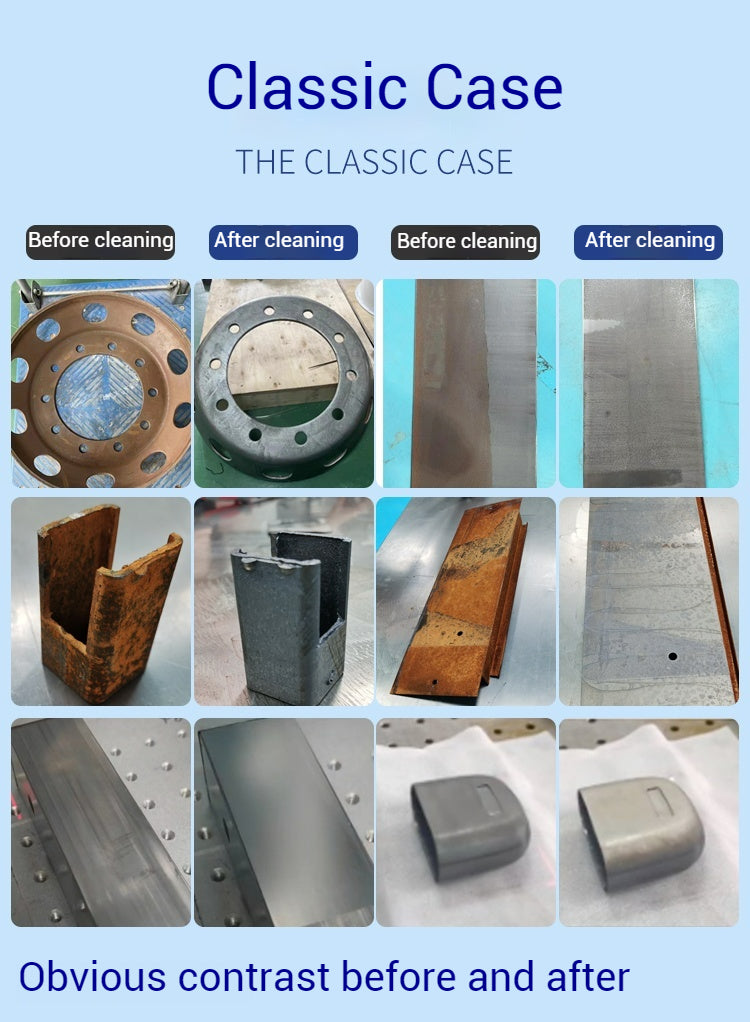 Pulse industries laser cleaner Battery included cleaning equipment metal wood paint rust removal laser cleaning machines