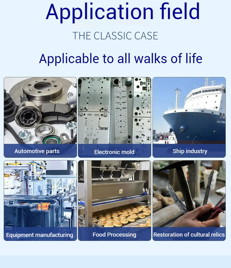 Pulse industries laser cleaner Battery included cleaning equipment metal wood paint rust removal laser cleaning machines