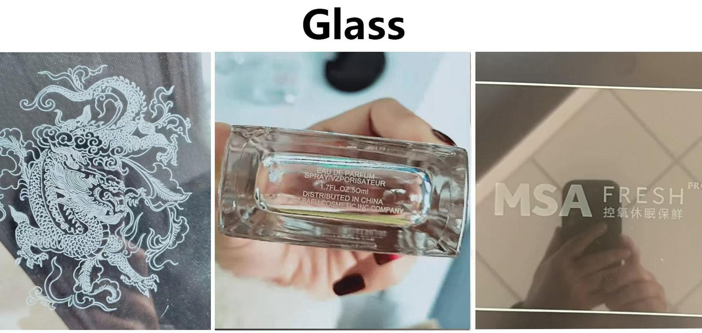 UV Laser Engraver 3W/5W Dual Red Dot Locator Laser Marking Machine for Jewelry,Sliver,Gold,Tumblers, Scan Area with 100,000 Hour Lifespan EzCad Included