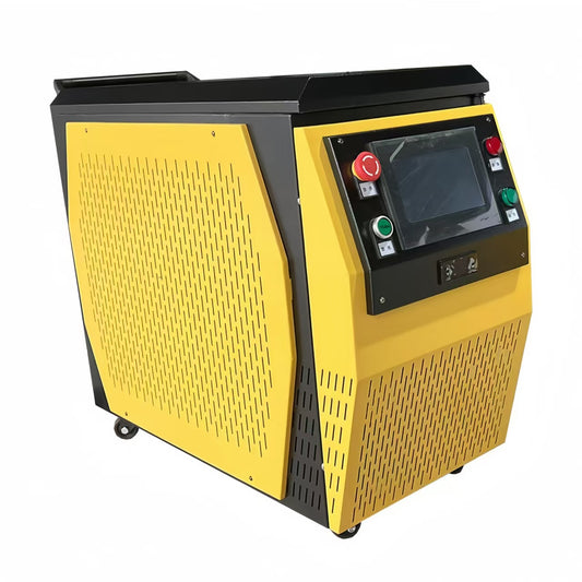 Laser Rust Remover 1500W  Continuous Hand-held Laser Cleaning Machine for Metals with Rust Paint Oil Dirt Stains 300x300mm scan range