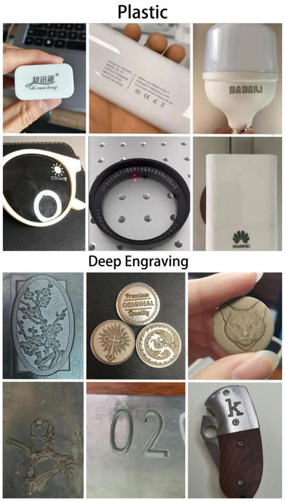 JPT MOPA M7 Desktop Laser Marking Machines Fiber Laser 20W/30W/60W/100W Machinery Industry Equipment Laser Engraving Machines