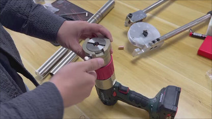 High Precision Clean Pipe Machine Multi-function Handheld Sanitary Smooth Cut Clean Pipe Levelling Machine