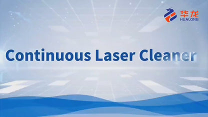 Laser Rust Remover 1500W  Continuous Hand-held Laser Cleaning Machine for Metals with Rust Paint Oil Dirt Stains 300x300mm scan range